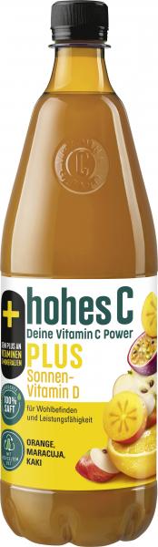 Hohes C Plus Sonnenvitamin D Orange-Maracuja-Kaki (Einweg)