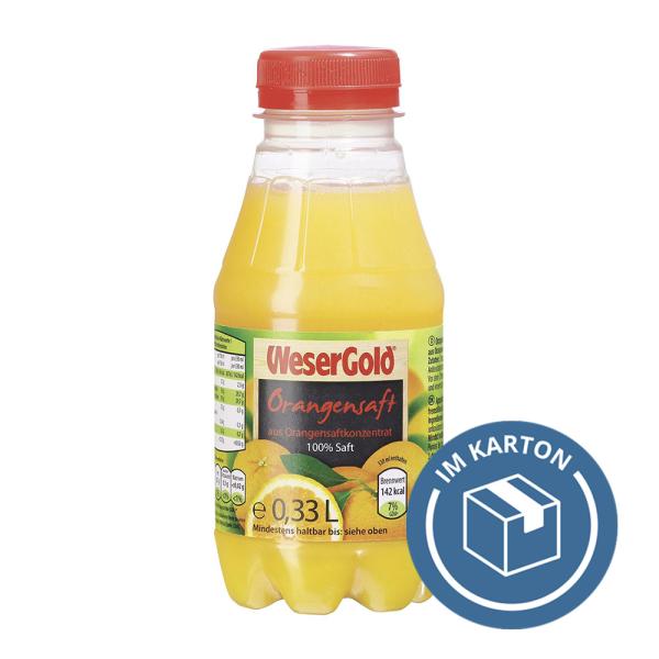 Wesergold Orangensaft (Einweg)