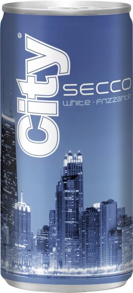City Secco white Frizzante (Einweg)