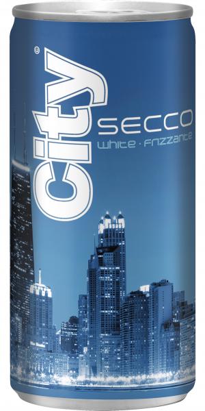 City Secco white Frizzante (Einweg)