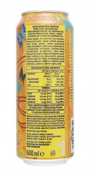 Monster Energy Juiced Khaotic (Einweg)