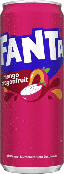 Fanta Mango & Dragonfruit (Einweg)