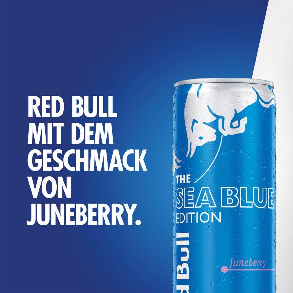 Red Bull Energy Drink The Sea Blue Edition Juneberry (Einweg)