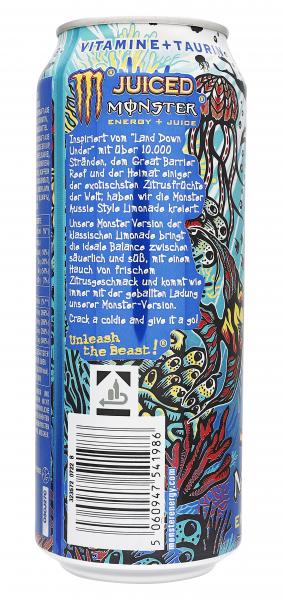 Monster Energy Juiced Aussie Lemonade Style (Einweg)