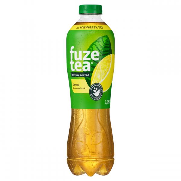 Fuze Tea Schwarzer Tee Zitrone (Einweg)