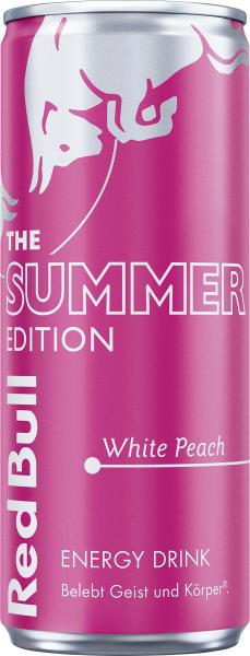 Red Bull Energy Drink Summer Edition White Peach (Einweg)