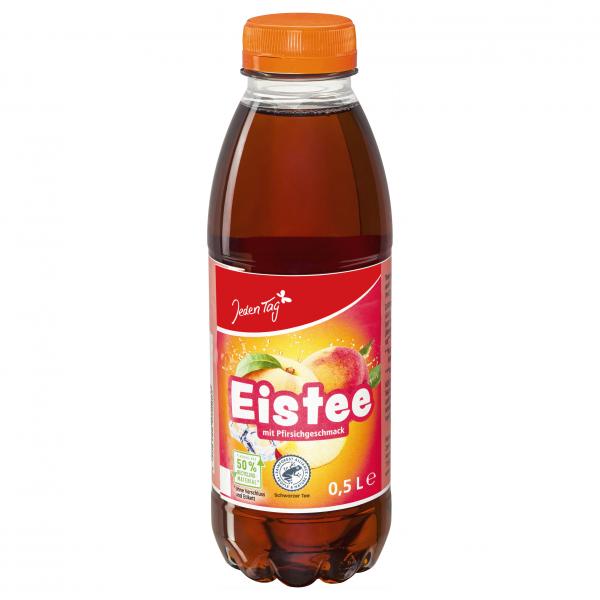 Jeden Tag Eistee Pfirsich PET (Einweg)