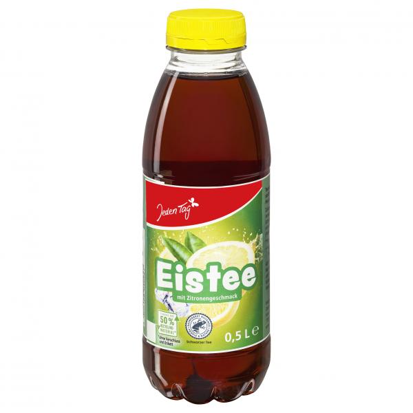 Jeden Tag Eistee Zitrone PET (Einweg)