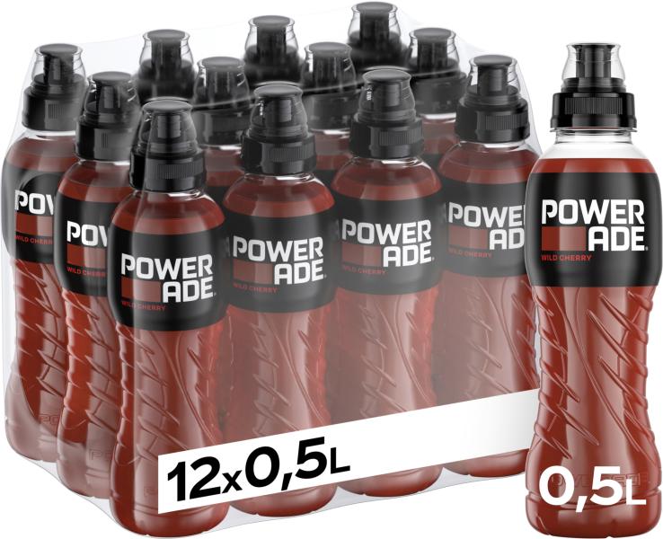 Powerade Wild Cherry PET (Einweg)