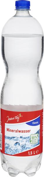 Jeden Tag Mineralwasser Classic PET (Einweg)