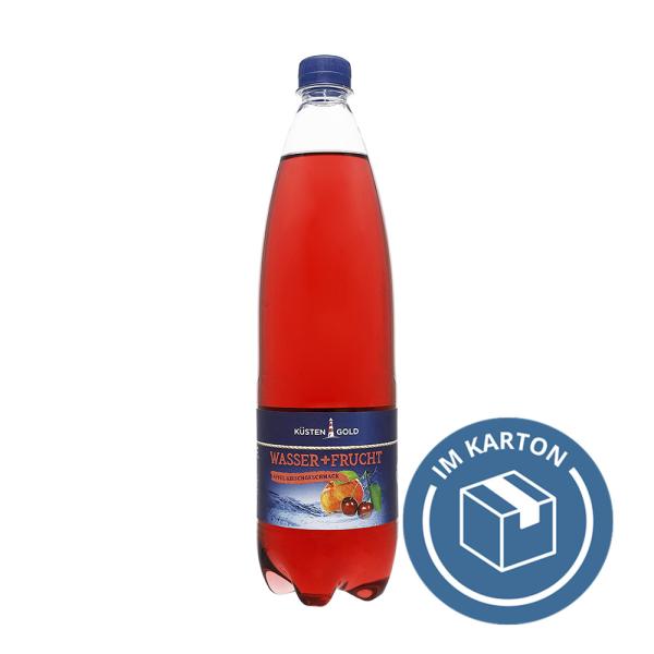 K?stengold Wasser plus Apfel Kirsche EINWEG