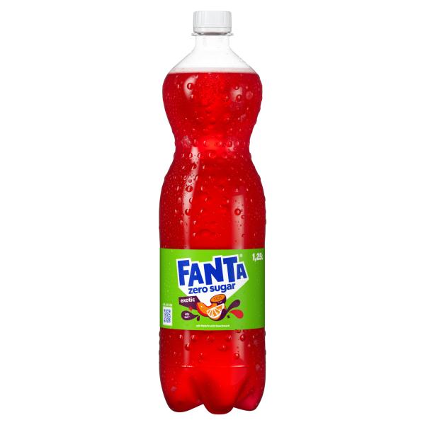 Fanta Zero Sugar Exotic PET (Einweg)