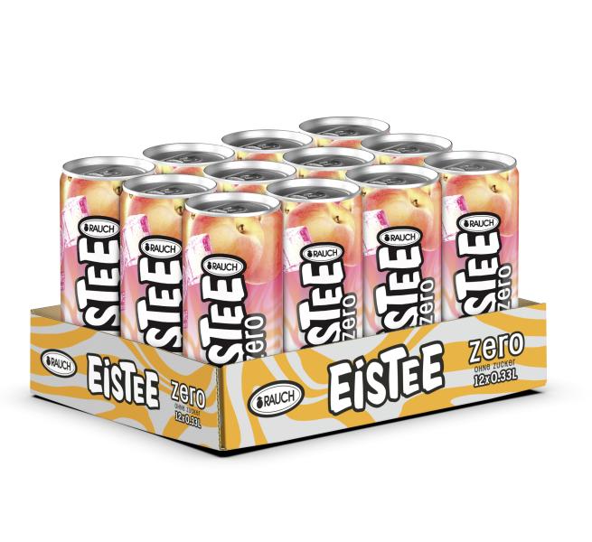 Rauch Eistee Zero Pfirsich (Einweg)