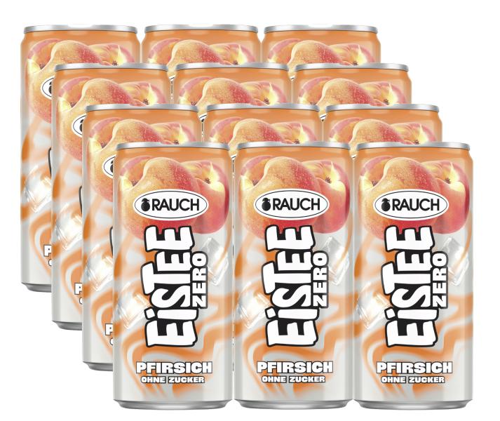 Rauch Eistee Zero Pfirsich (Einweg)
