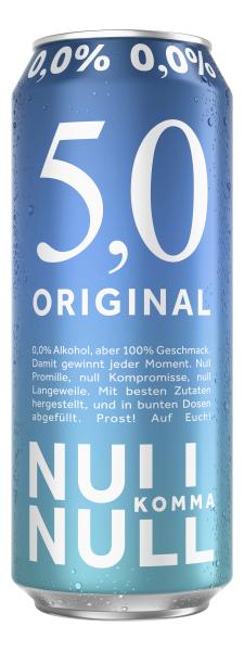 5,0 Original Alkoholfrei Null Komma Null (Einweg)