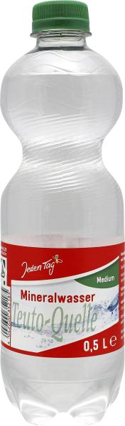 Jeden Tag Mineralwasser Medium PET (Einweg)