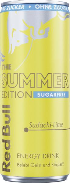 Red Bull Energy Drink The Summer Edition Sudachi-Lime Sugarfree (Einweg)