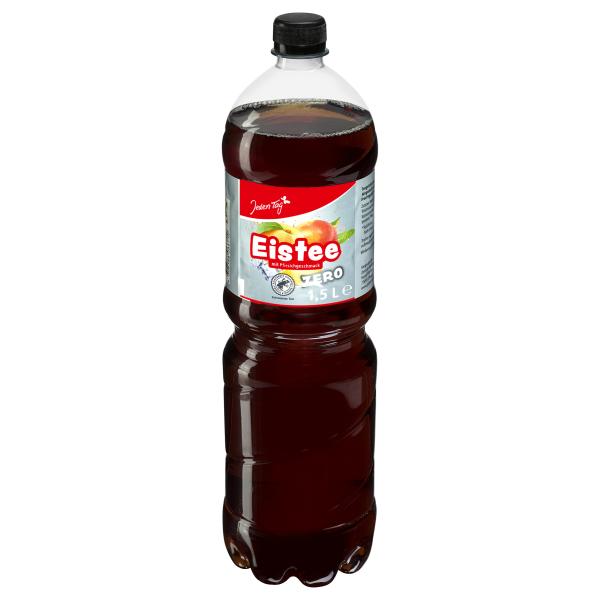Jeden Tag Eistee Pfirsich Zero PET (Einweg)