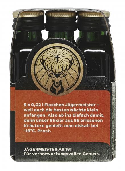 Jägermeister 9 Mini Meister Shots-to-go