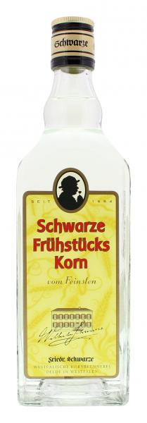 Schwarze Frühstücks Korn