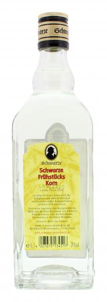 Schwarze Frühstücks Korn