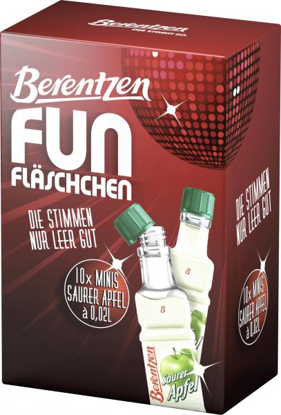 Berentzen Fun Fläschchen Saurer Apfel 