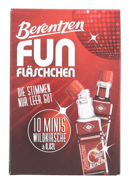 Berentzen Fun Fläschchen Wildkirsche 