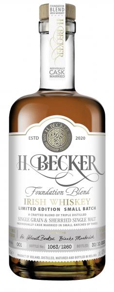H. Becker Foundation Blend Irish Whiskey