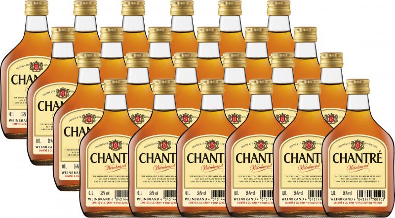 Chantré Weinbrand Kleinflasche