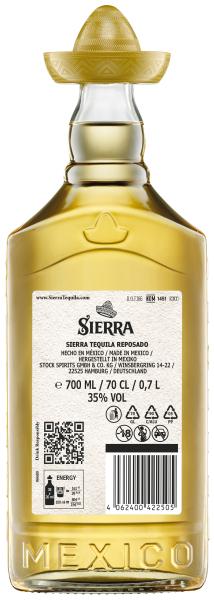 Sierra Tequila Reposado