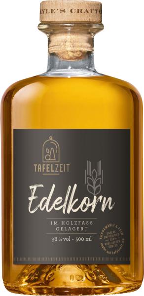 Tafelzeit Edelkorn im Holzfass gelagert