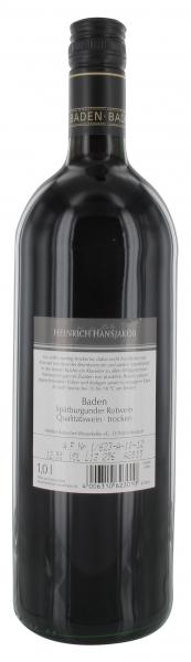 Heinrich Hansjakob Spätburgunder Rotwein trocken