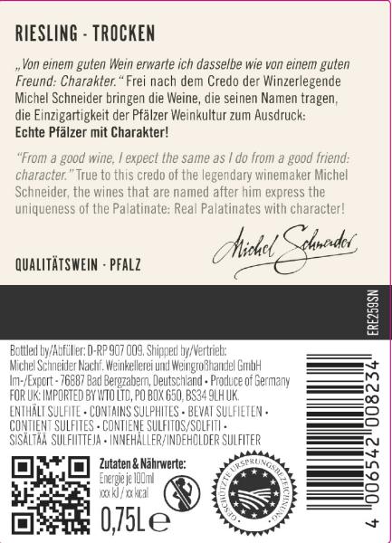Michel Schneider Riesling Weißwein trocken