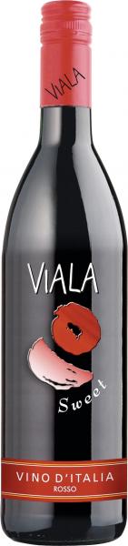 Viala Sweet Rosso Vino D'Italia Rotwein süß