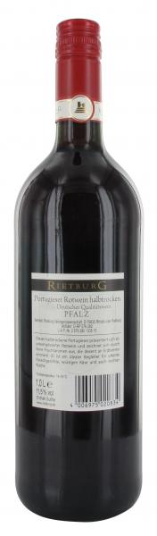Rietburg Portugieser Rotwein halbtrocken