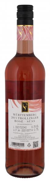 Württemberg Süß & Fruchtig Trollinger Roséwein