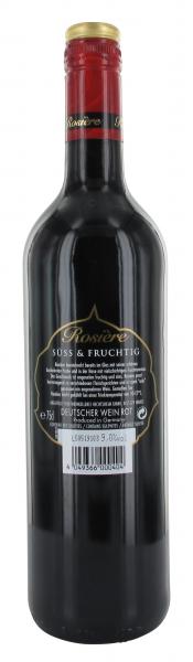 Rosière Rotwein süß & fruchtig
