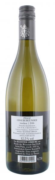 Kloster Limburg Grauer Burgunder Weißwein trocken