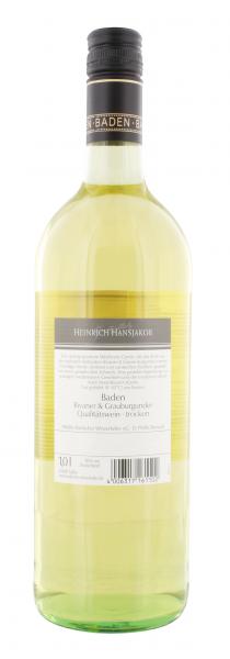 Heinrich Hansjakob Baden Rivaner & Grauburgunder Weißwein trocken