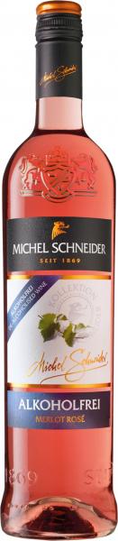 Michel Schneider Merlot Roséwein lieblich alkoholfrei