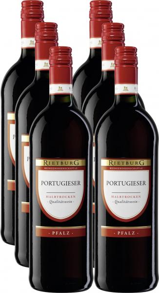 Rietburg Portugieser Rotwein halbtrocken