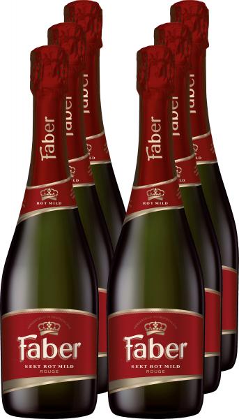Faber Sekt rot mild