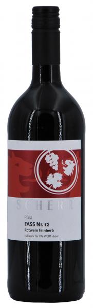 Scherr Fass Nr. 12 Rotwein feinherb