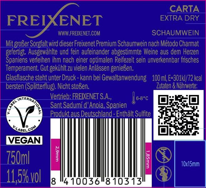 Freixenet Carta Extra Dry