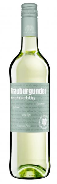 Jechtinger Grauburgunder FeinFruchtig QbA Weißwein lieblich