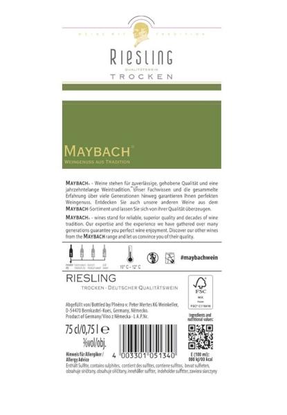 Maybach Riesling QbA trocken