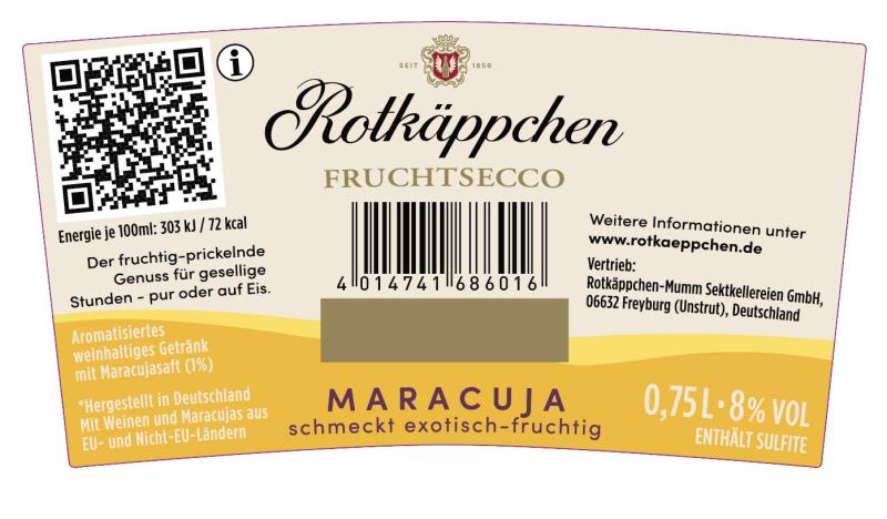 Rotkäppchen Fruchtsecco Maracuja