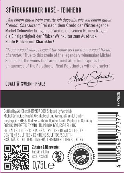 Michel Schneider Spätburgunder Rosé feinherb