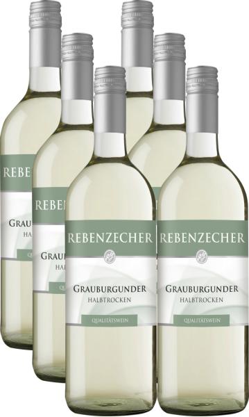 Rebenzecher Grauburgunder Weißwein halbtrocken