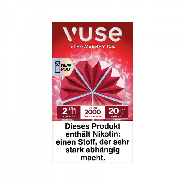 Vuse Pod Strawberry Ice 20mg - 9.95 EUR